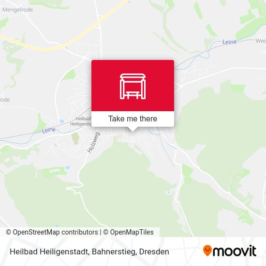 Карта Heilbad Heiligenstadt, Bahnerstieg