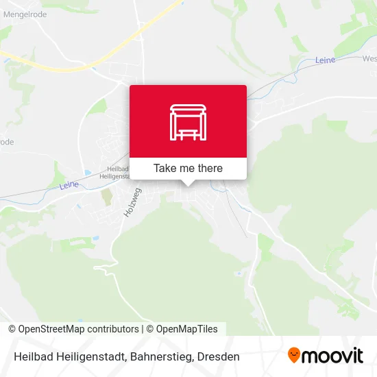 Карта Heilbad Heiligenstadt, Bahnerstieg