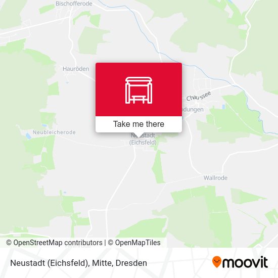 Карта Neustadt (Eichsfeld), Mitte