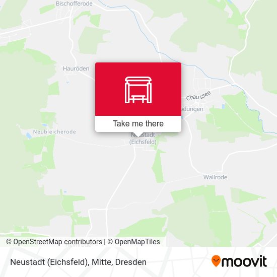 Карта Neustadt (Eichsfeld), Mitte