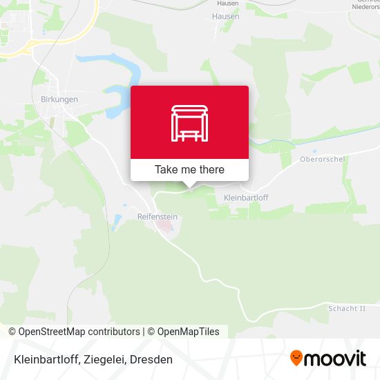Карта Kleinbartloff, Ziegelei