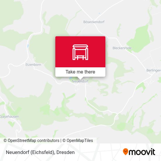 Карта Neuendorf (Eichsfeld)