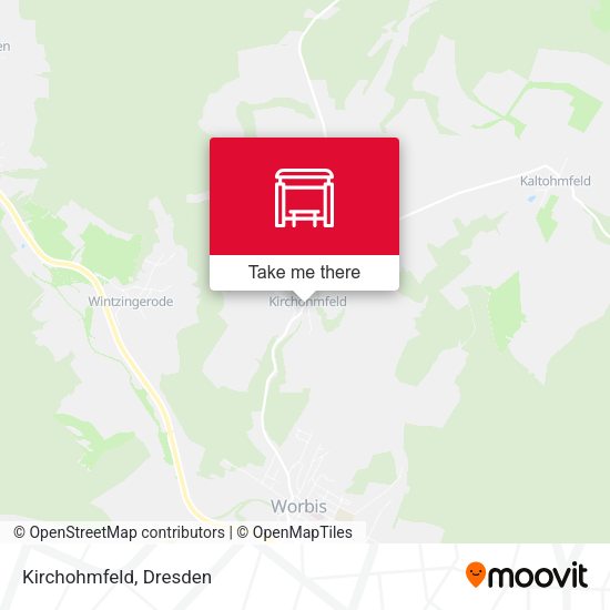 Карта Kirchohmfeld