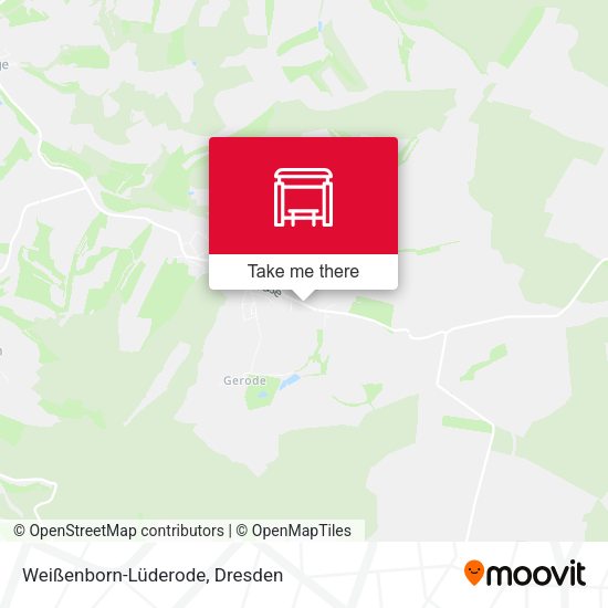 Карта Weißenborn-Lüderode