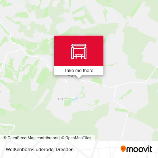 Карта Weißenborn-Lüderode