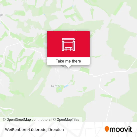 Карта Weißenborn-Lüderode