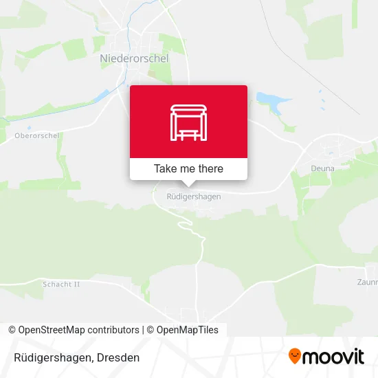 Карта Rüdigershagen