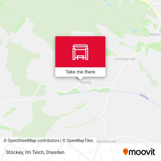 Карта Stöckey, Im Teich