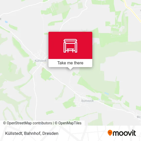 Карта Küllstedt, Bahnhof