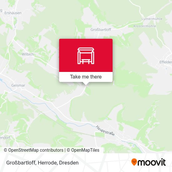 Карта Großbartloff, Herrode