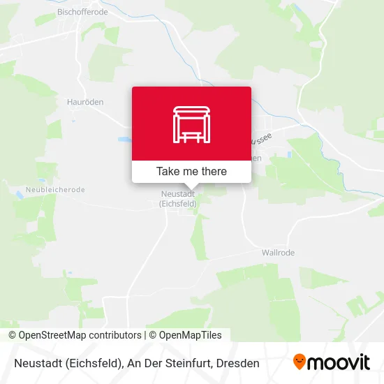 Карта Neustadt (Eichsfeld), An Der Steinfurt