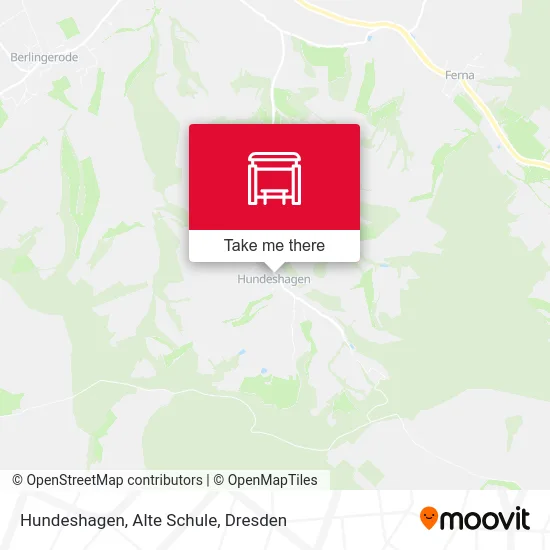 Карта Hundeshagen, Alte Schule