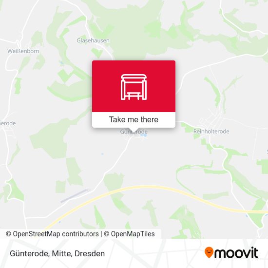 Карта Günterode, Mitte