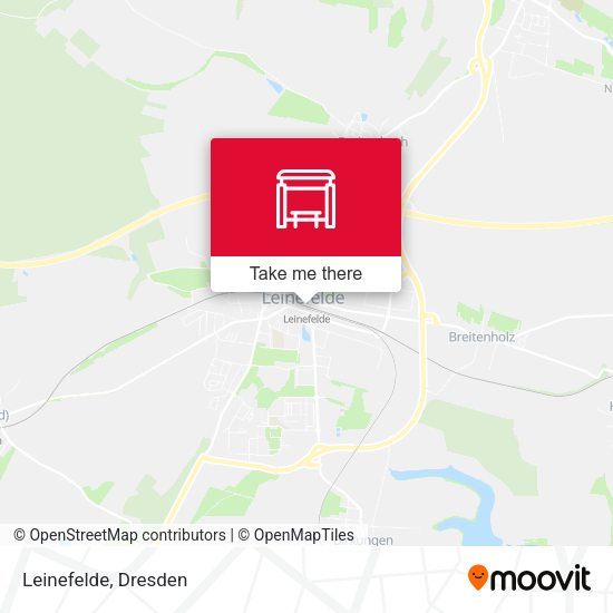 Карта Leinefelde