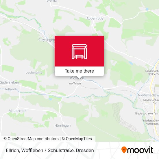 Карта Ellrich, Woffleben / Schulstraße