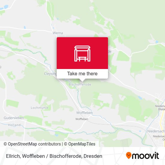 Карта Ellrich, Woffleben / Bischofferode