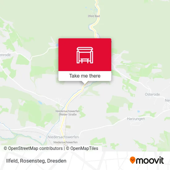 Карта Ilfeld, Rosensteg