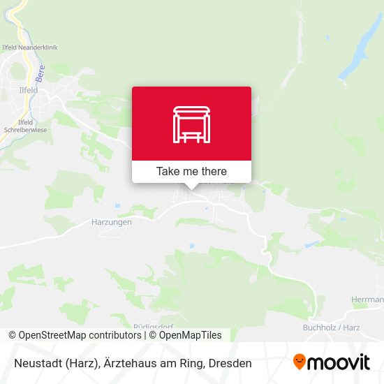 Карта Neustadt (Harz), Ärztehaus am Ring