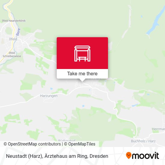 Карта Neustadt (Harz), Ärztehaus am Ring