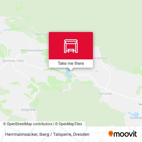 Карта Herrmannsacker, Iberg / Talsperre