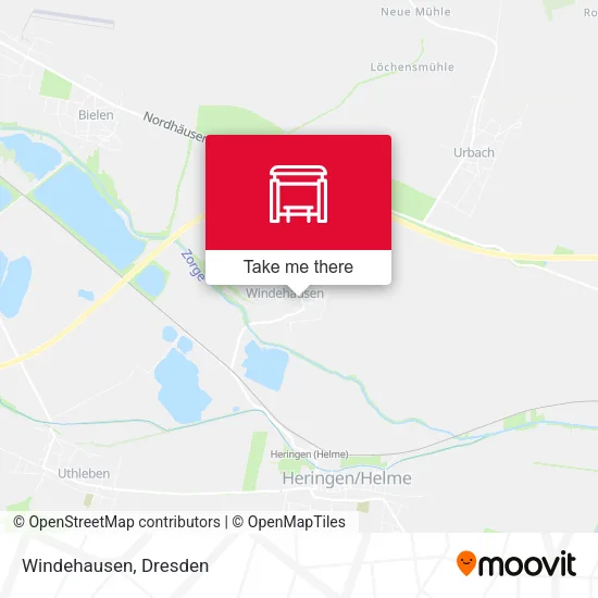 Карта Windehausen