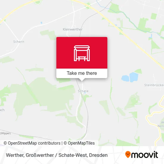 Карта Werther, Großwerther / Schate-West