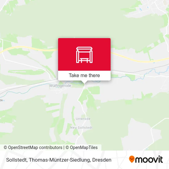 Карта Sollstedt, Thomas-Müntzer-Siedlung