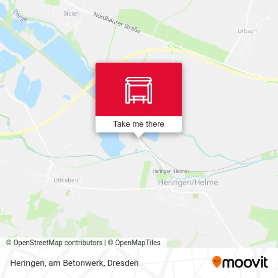Карта Heringen, am Betonwerk