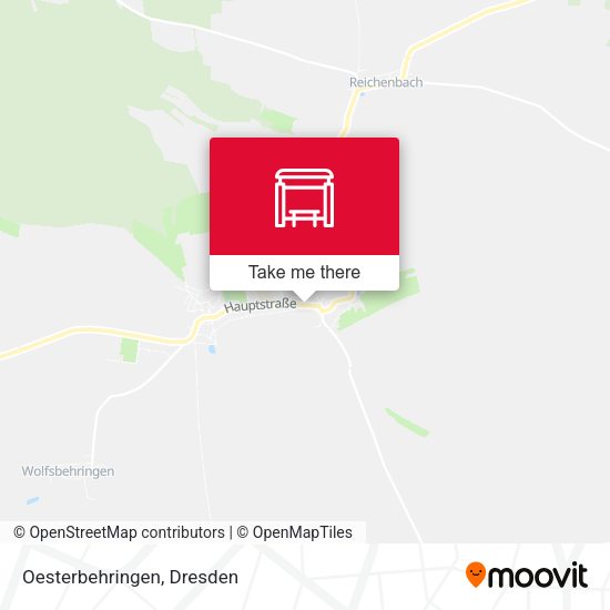 Карта Oesterbehringen