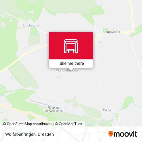 Карта Wolfsbehringen