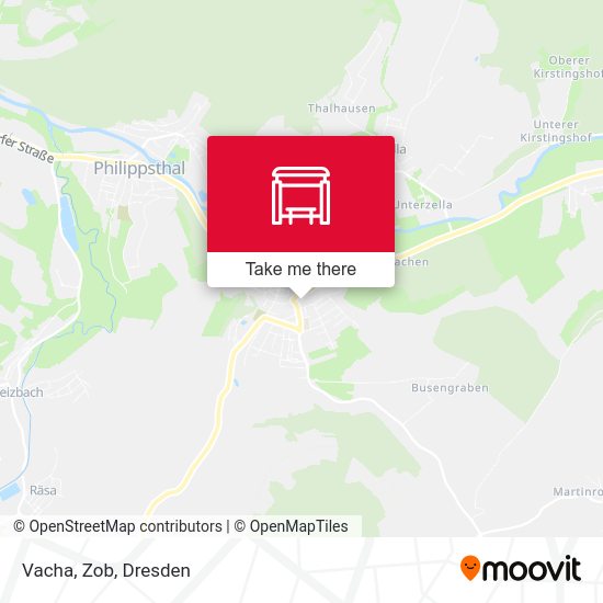 Карта Vacha, Zob