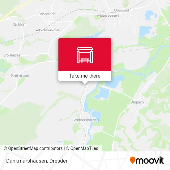 Карта Dankmarshausen