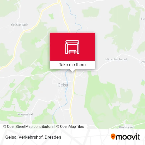 Карта Geisa, Verkehrshof