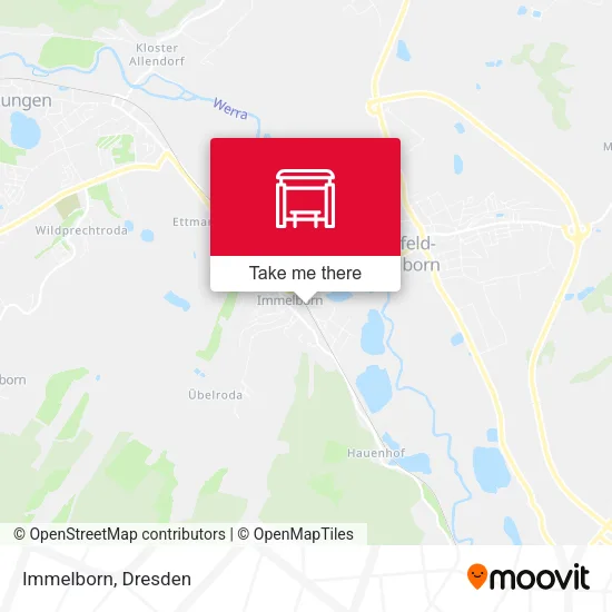 Карта Immelborn