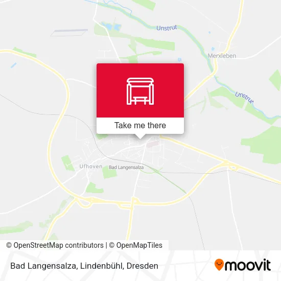 Карта Bad Langensalza, Lindenbühl