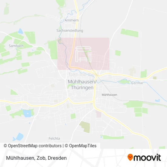 Карта Mühlhausen, Zob