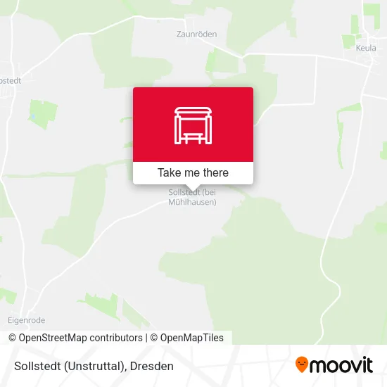 Карта Sollstedt (Unstruttal)