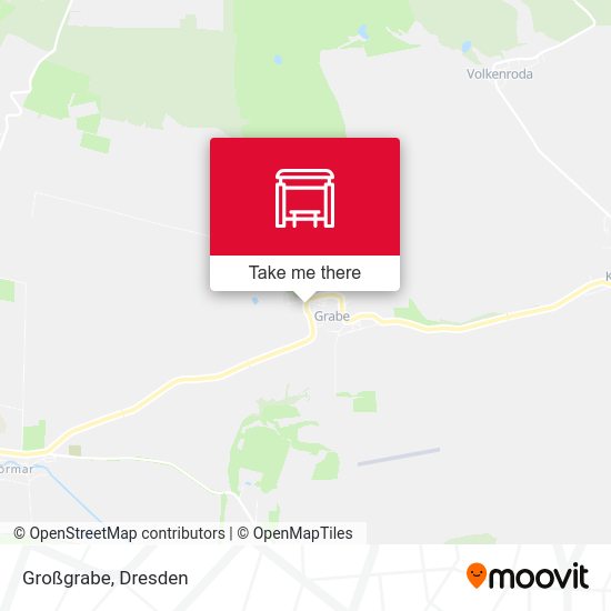 Карта Großgrabe