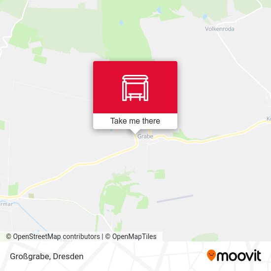 Карта Großgrabe