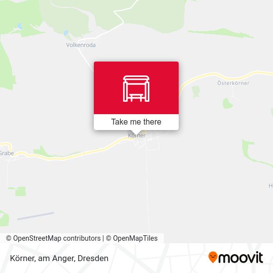 Карта Körner, am Anger