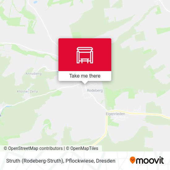 Карта Struth (Rodeberg-Struth), Pflockwiese