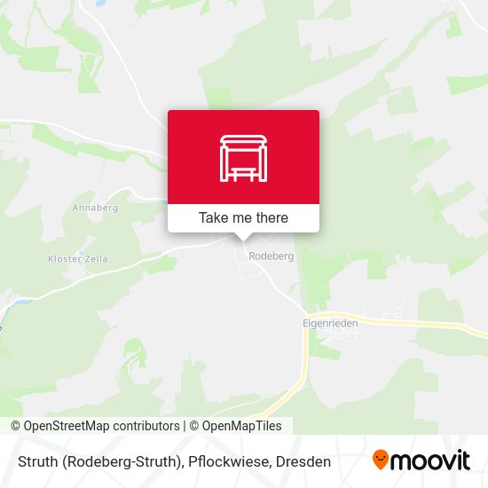 Карта Struth (Rodeberg-Struth), Pflockwiese