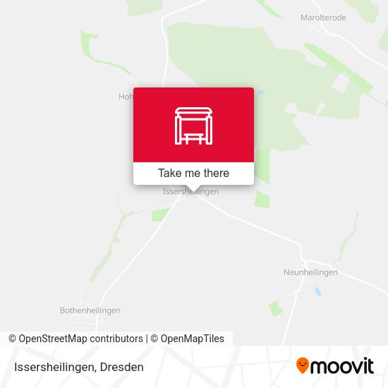 Карта Issersheilingen