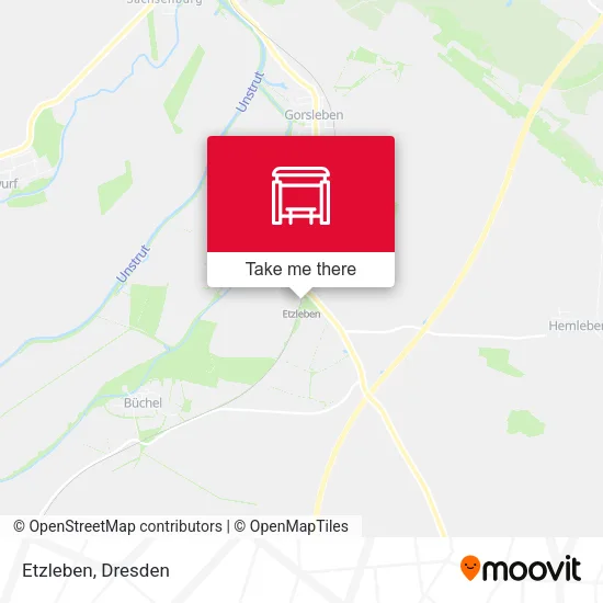 Карта Etzleben