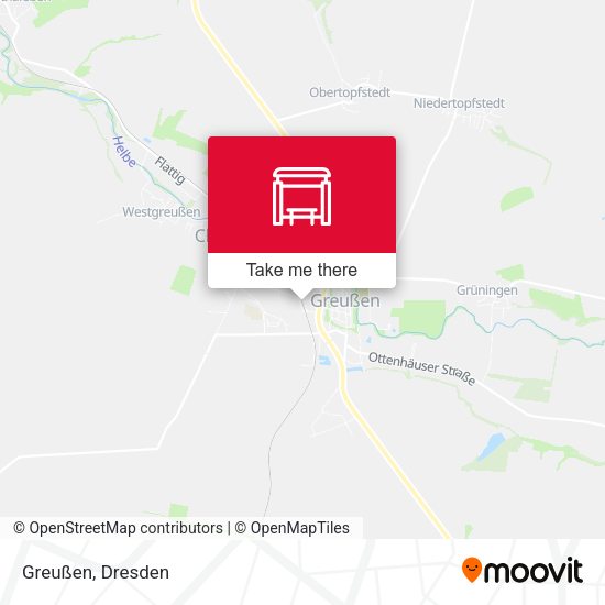 Карта Greußen
