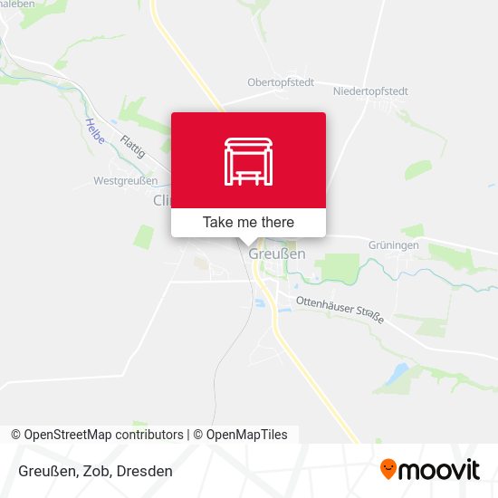 Карта Greußen, Zob