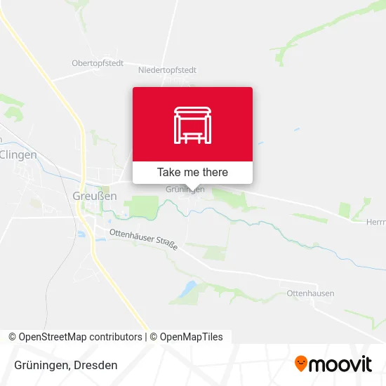 Карта Grüningen