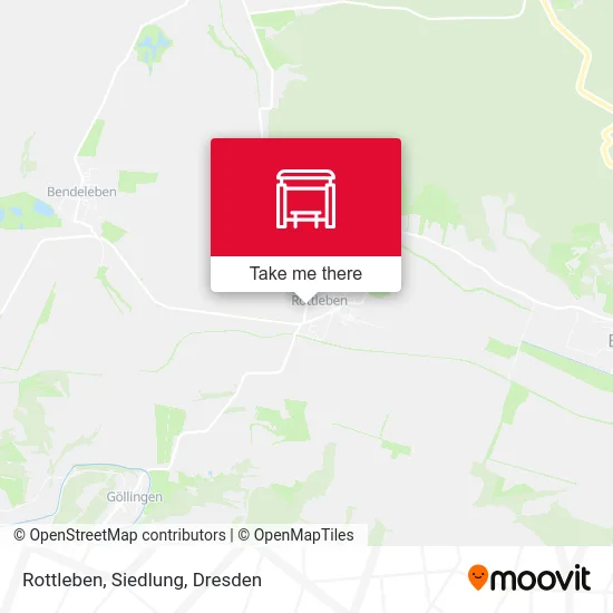 Карта Rottleben, Siedlung