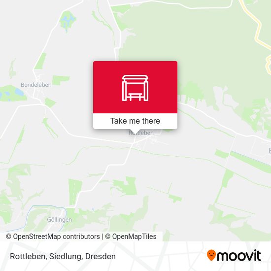 Карта Rottleben, Siedlung