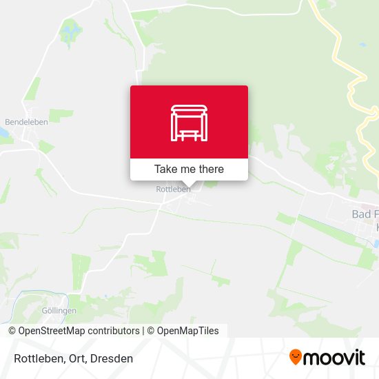 Карта Rottleben, Ort